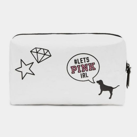 NEW VICTORIA'S SECRET PINK cosmetic bag customizable - Picture 2 of 9